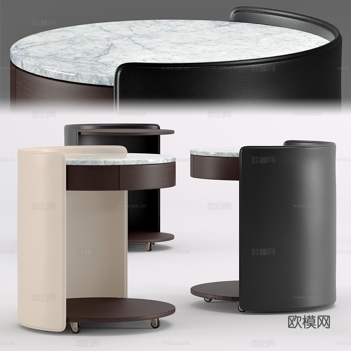 Harmon边桌3d模型下载