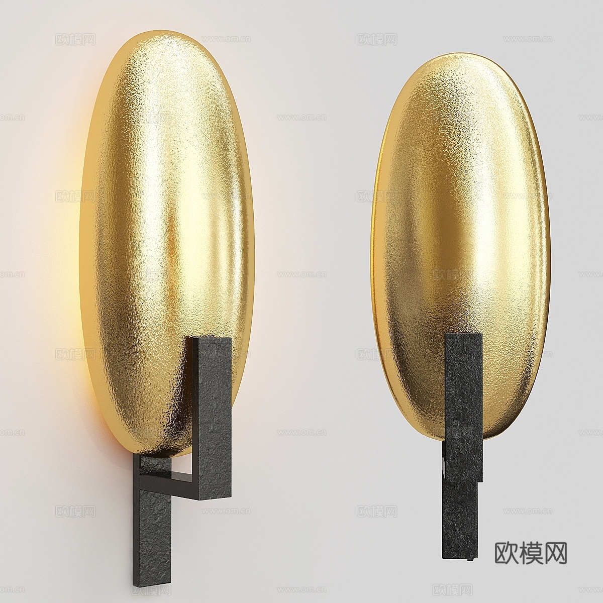 Herve Van Der Straeten 椭圆形壁饰3d模型下载