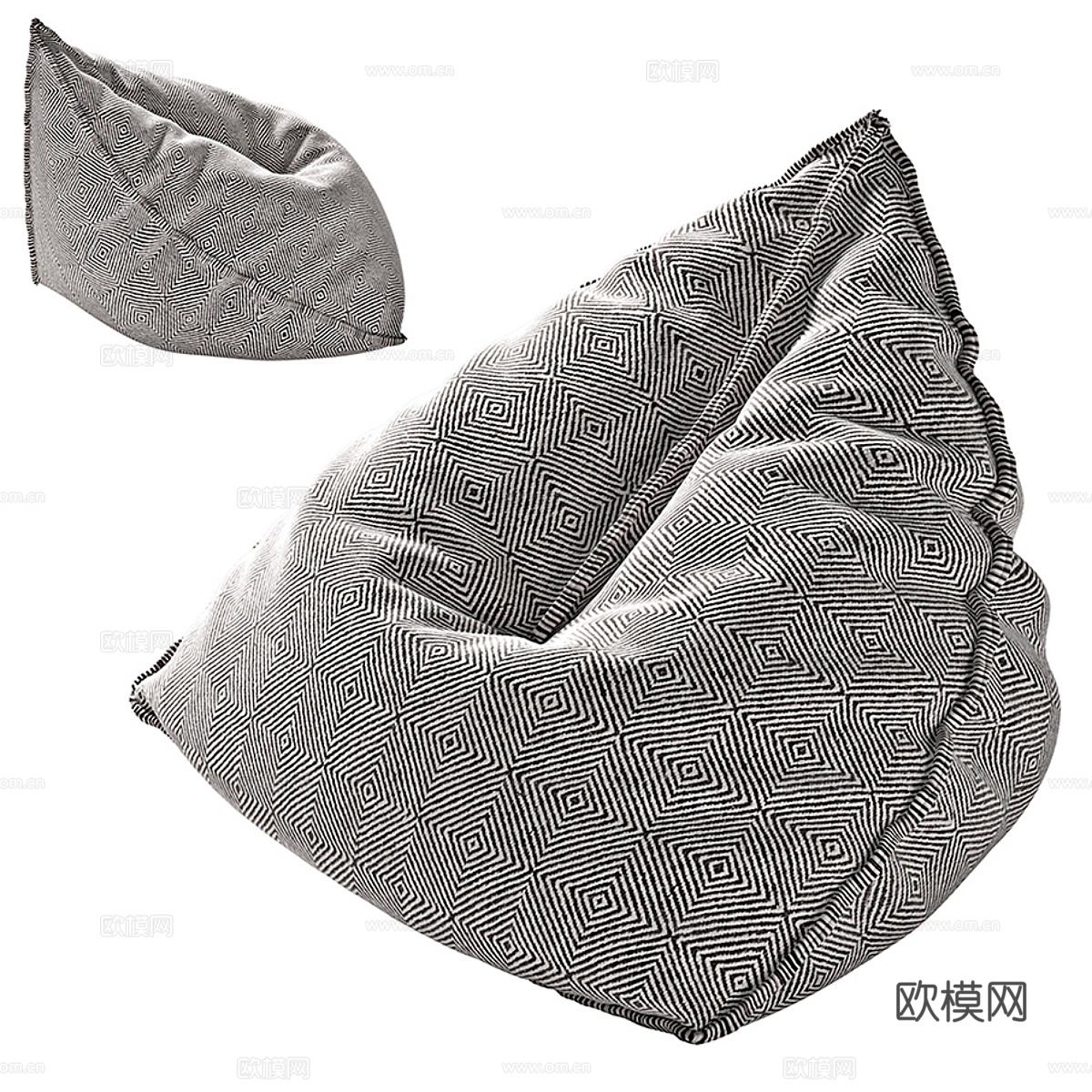 GAN帆布墩3d模型下载