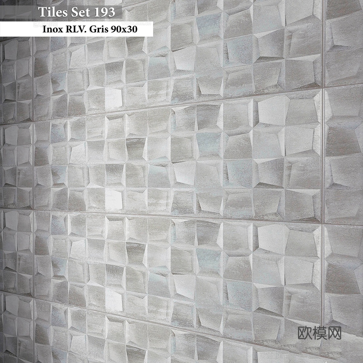 瓷砖套装1933d模型下载