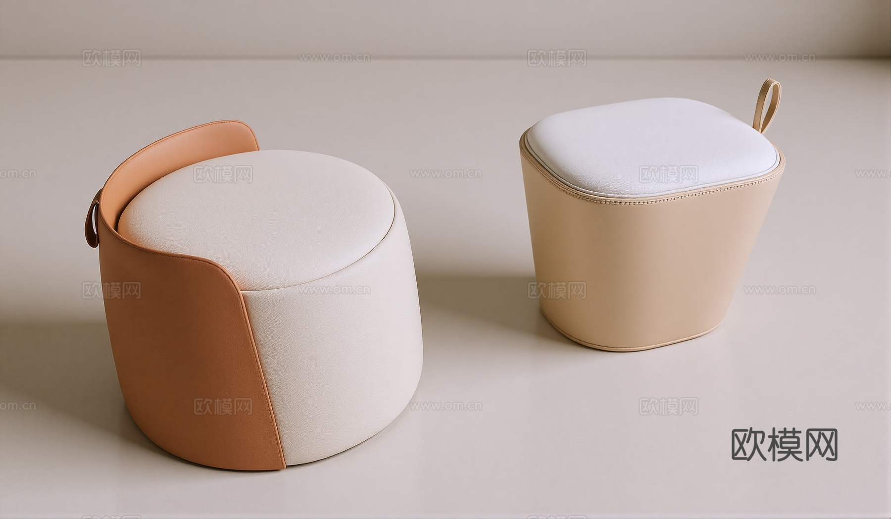 现代休闲椅组合su模型