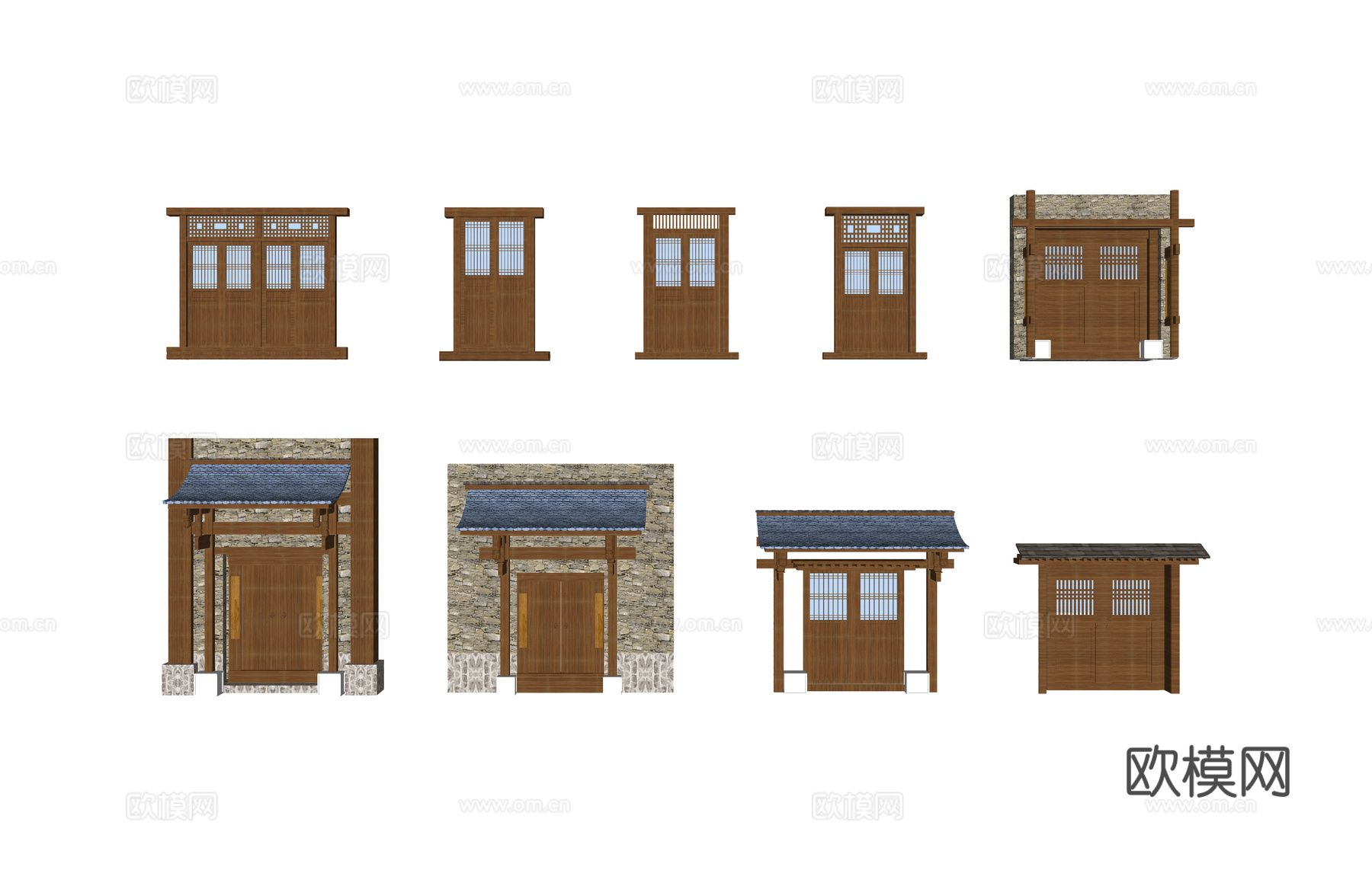 陈设 五金 室内 门窗 门 装饰 小品 桌椅 窗su模型