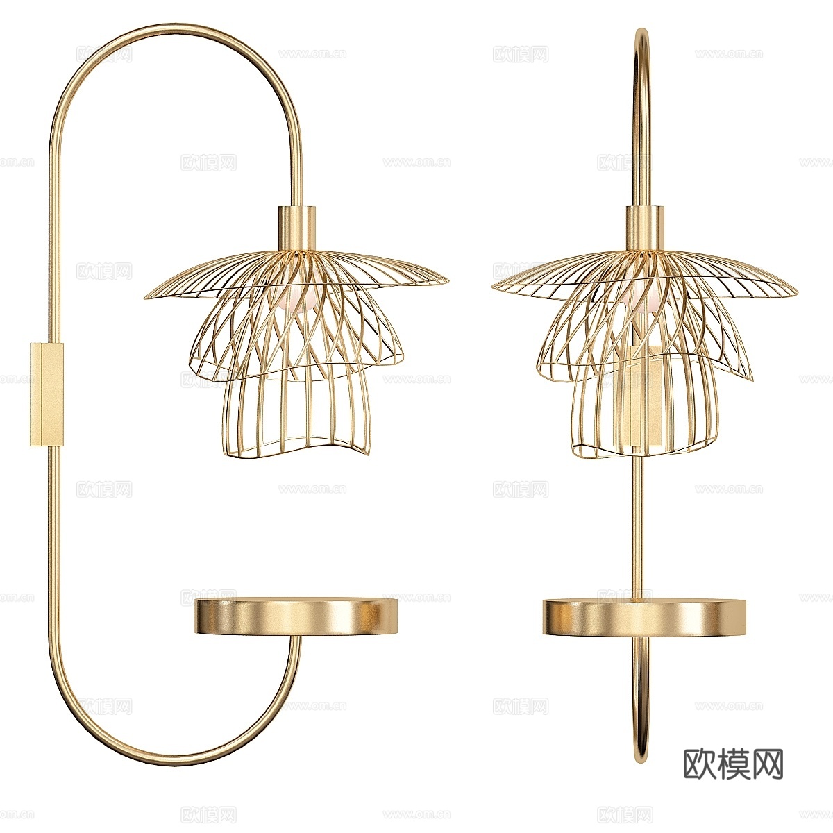 森林蝶系列3d模型下载