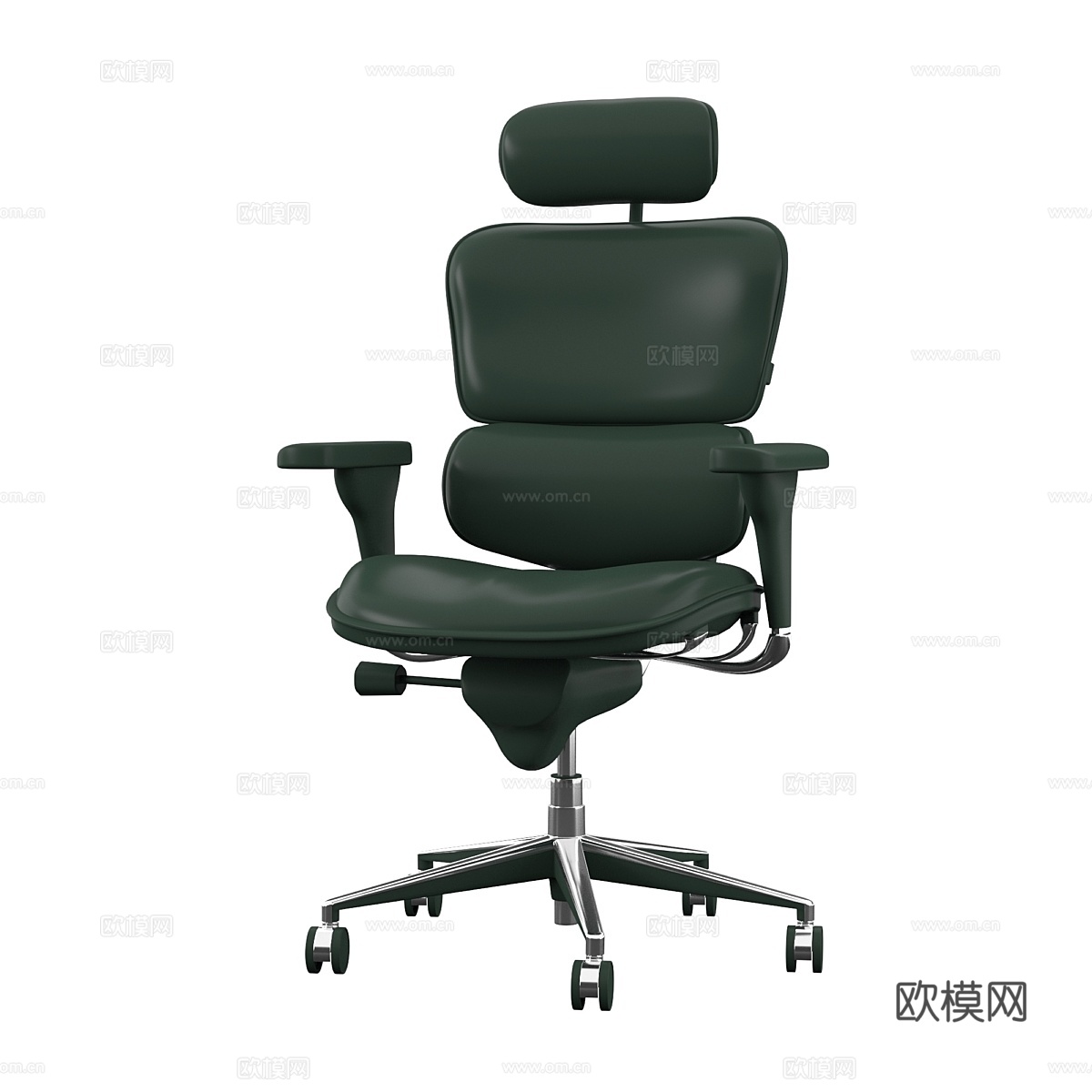 贝克森网布会议椅3d模型下载