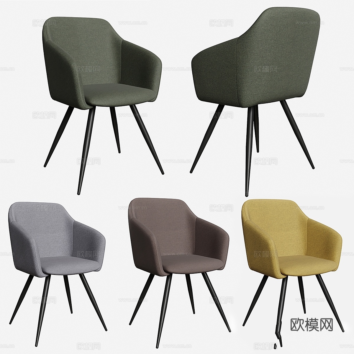 Embrace座椅套装3d模型下载