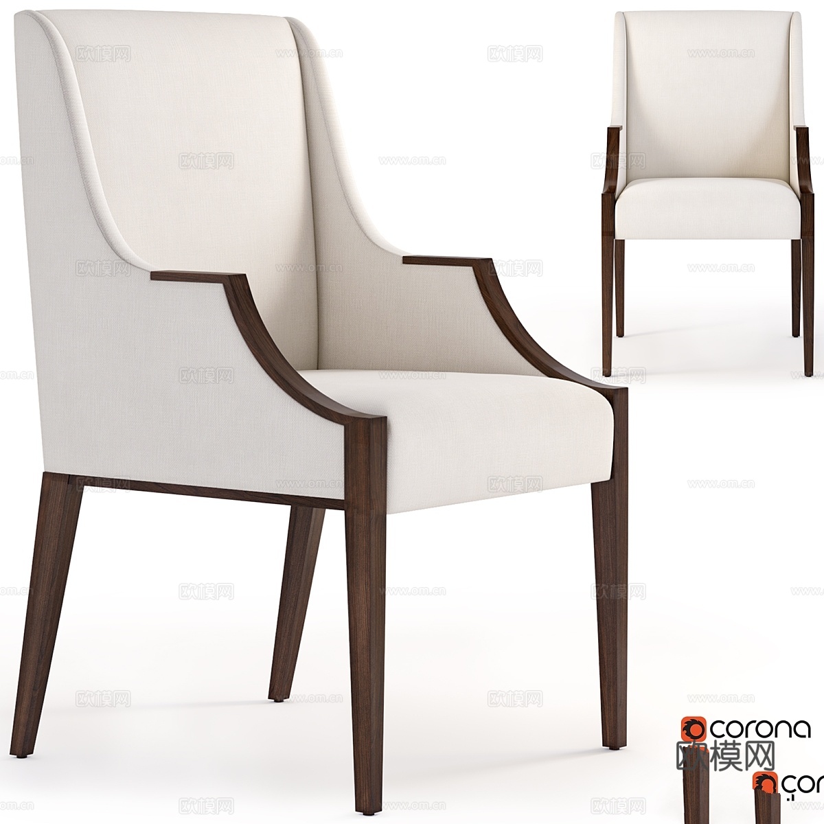 Dmitriy &amp; Co, Lisse ArmChair3d模型下载
