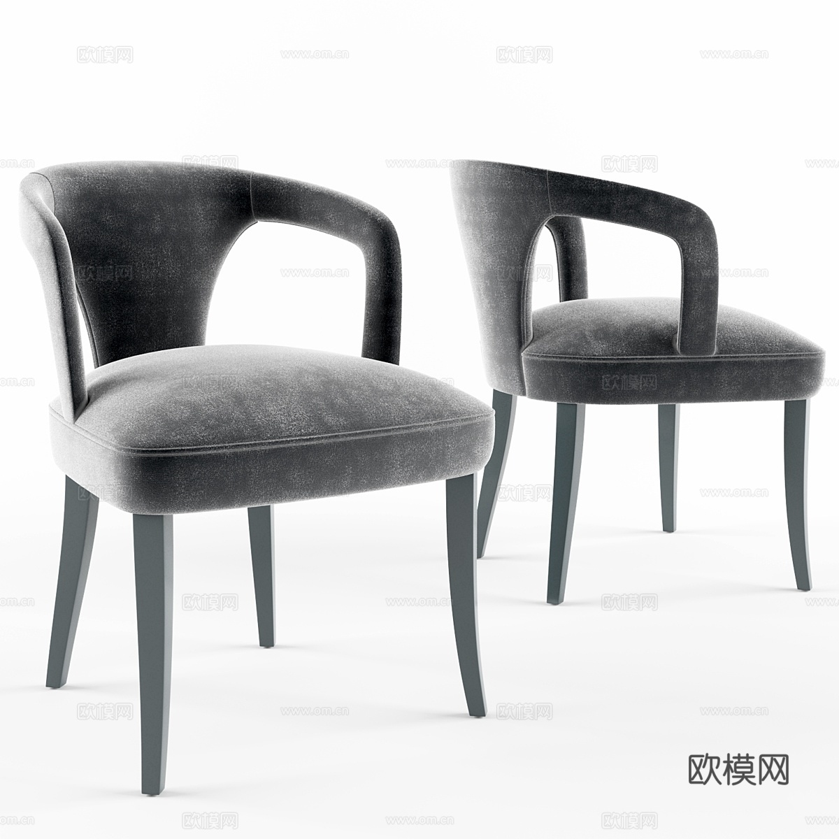 玛丽Q椅3d模型下载