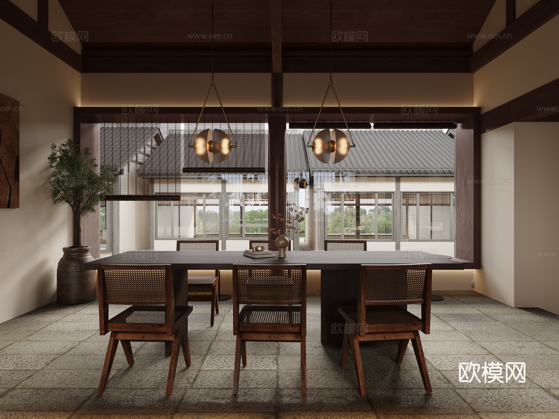 咖啡店 奶茶店 最新全套施工图 效果图合集cad施工图