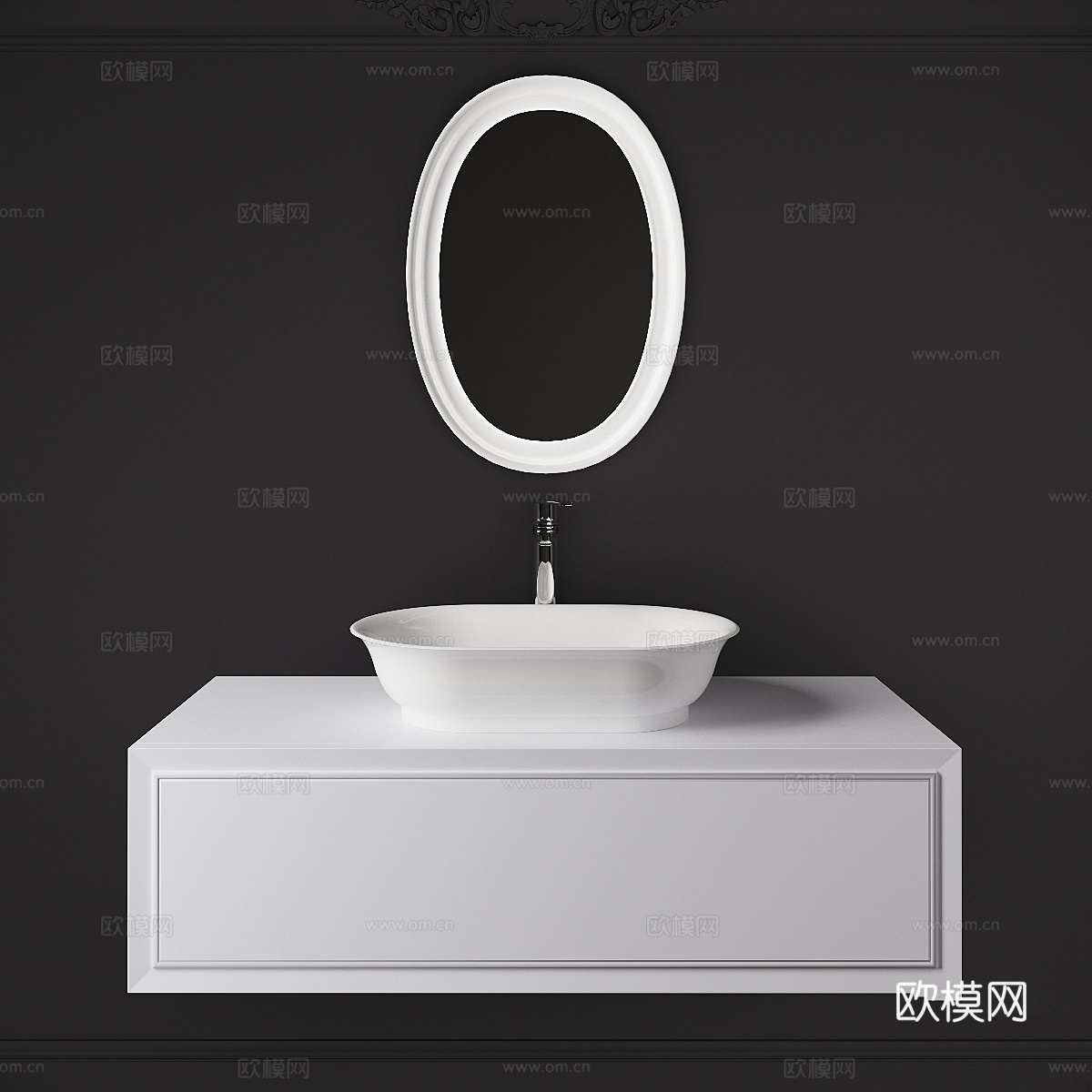 Laufen - 新经典系列一号3d模型下载