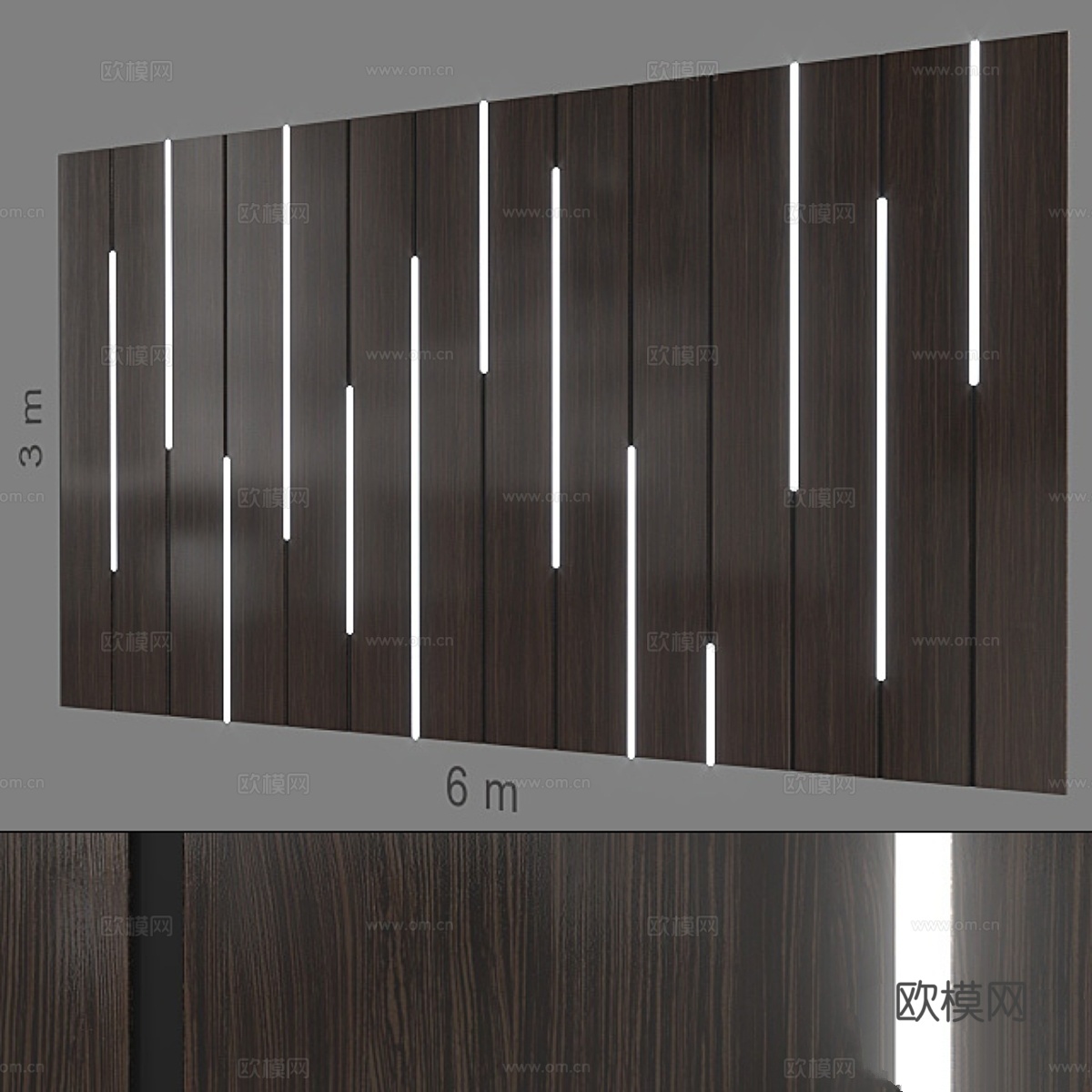 装饰墙 219.3d模型下载