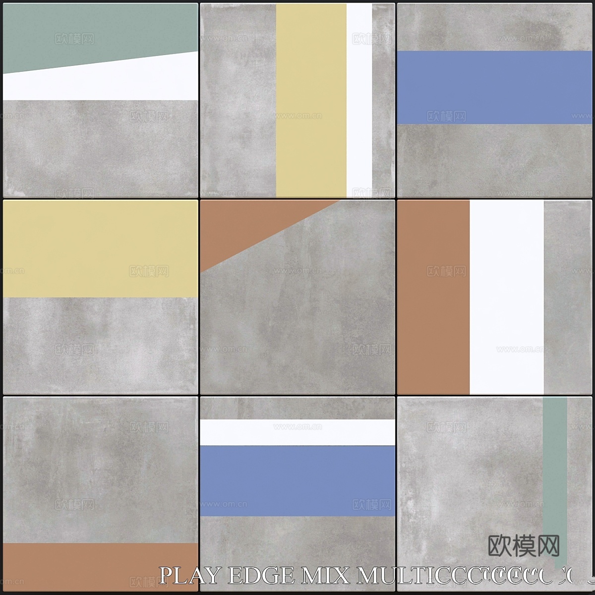 ABK Play Edge Mix 多色套装 23d模型下载