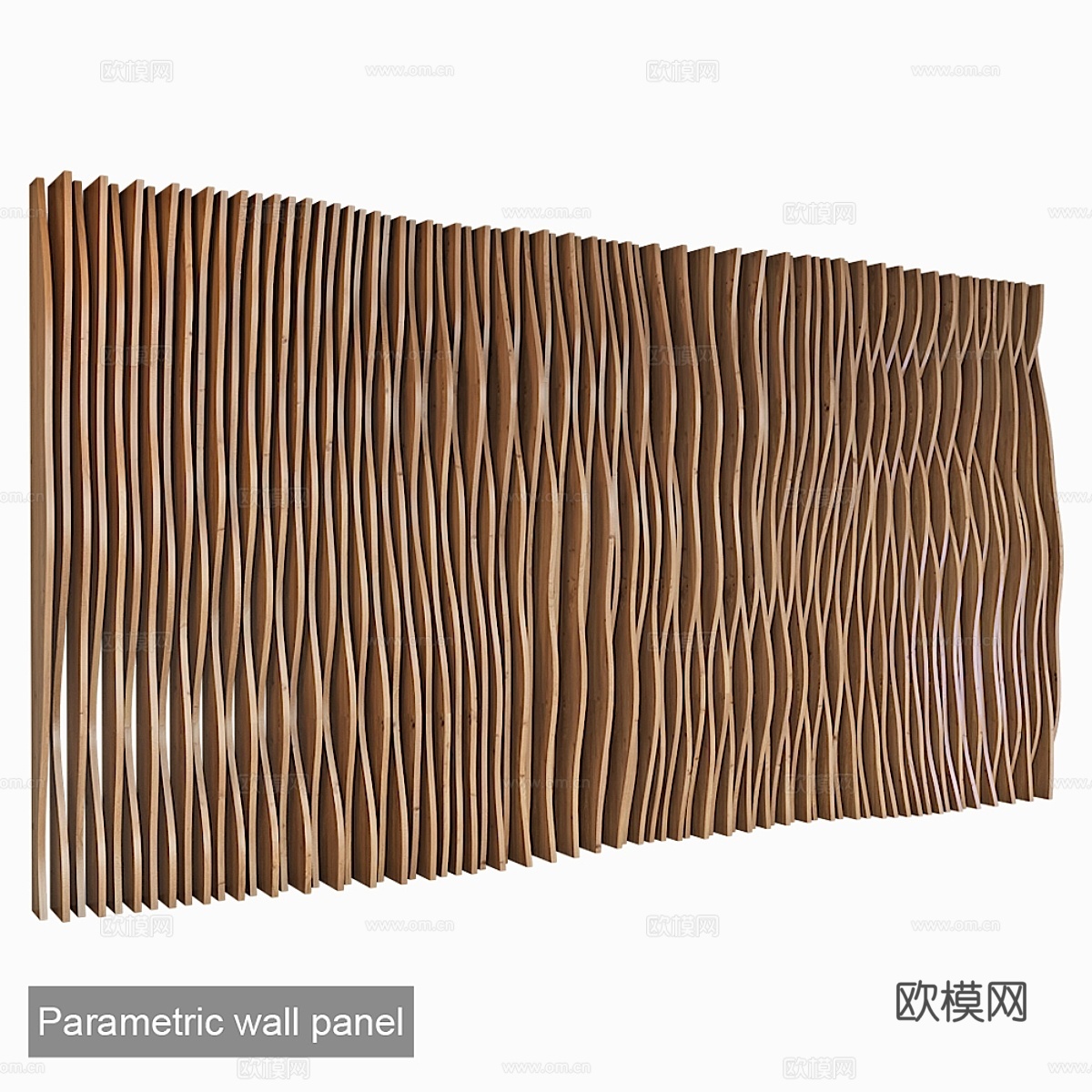 参数化墙板 023d模型下载