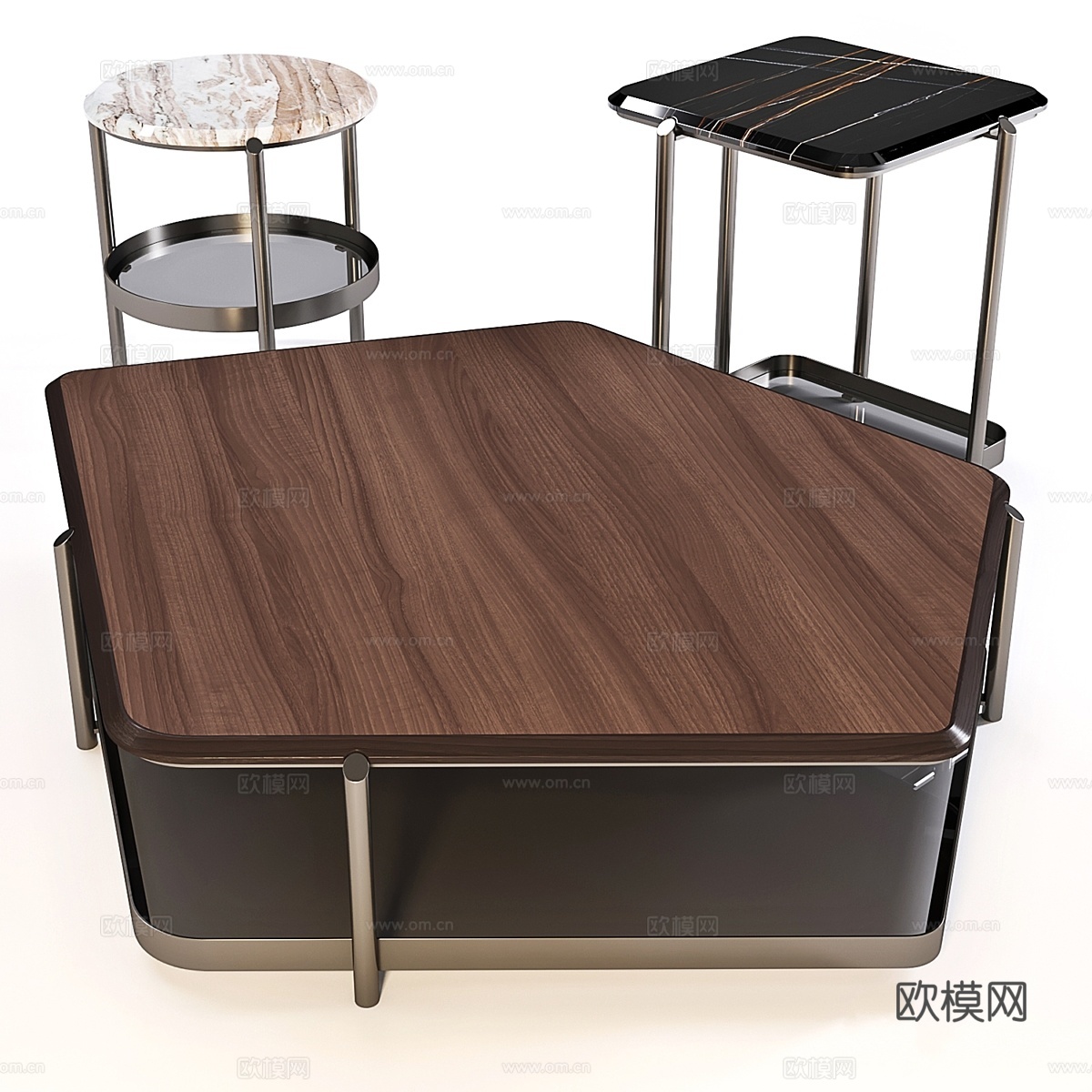 乔尔杰蒂咖啡桌 - 天际线套装 023d模型下载