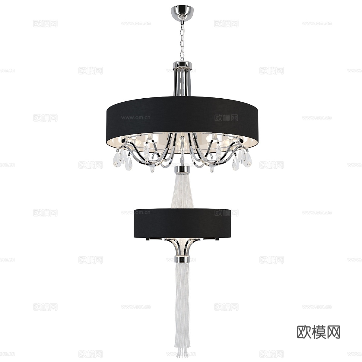 都市风2970.18黑色款3d模型下载