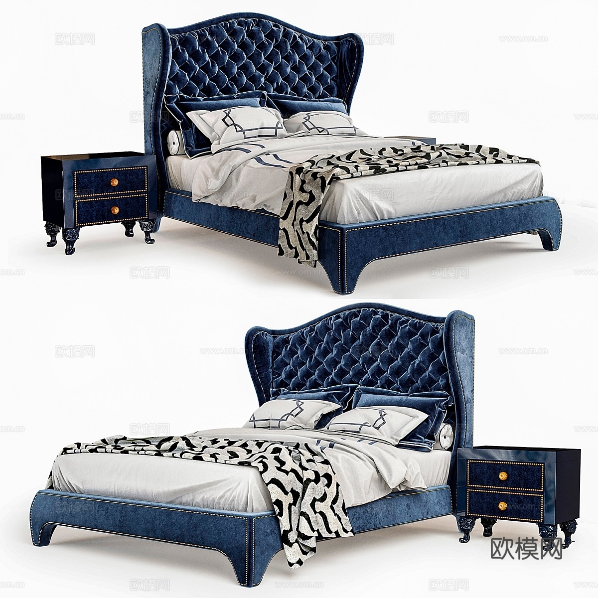 Dolfi卧室套装Samuel3d模型下载