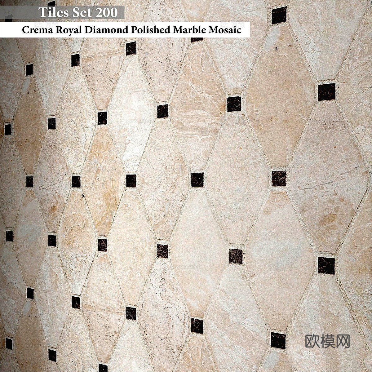 瓷砖套装2003d模型下载