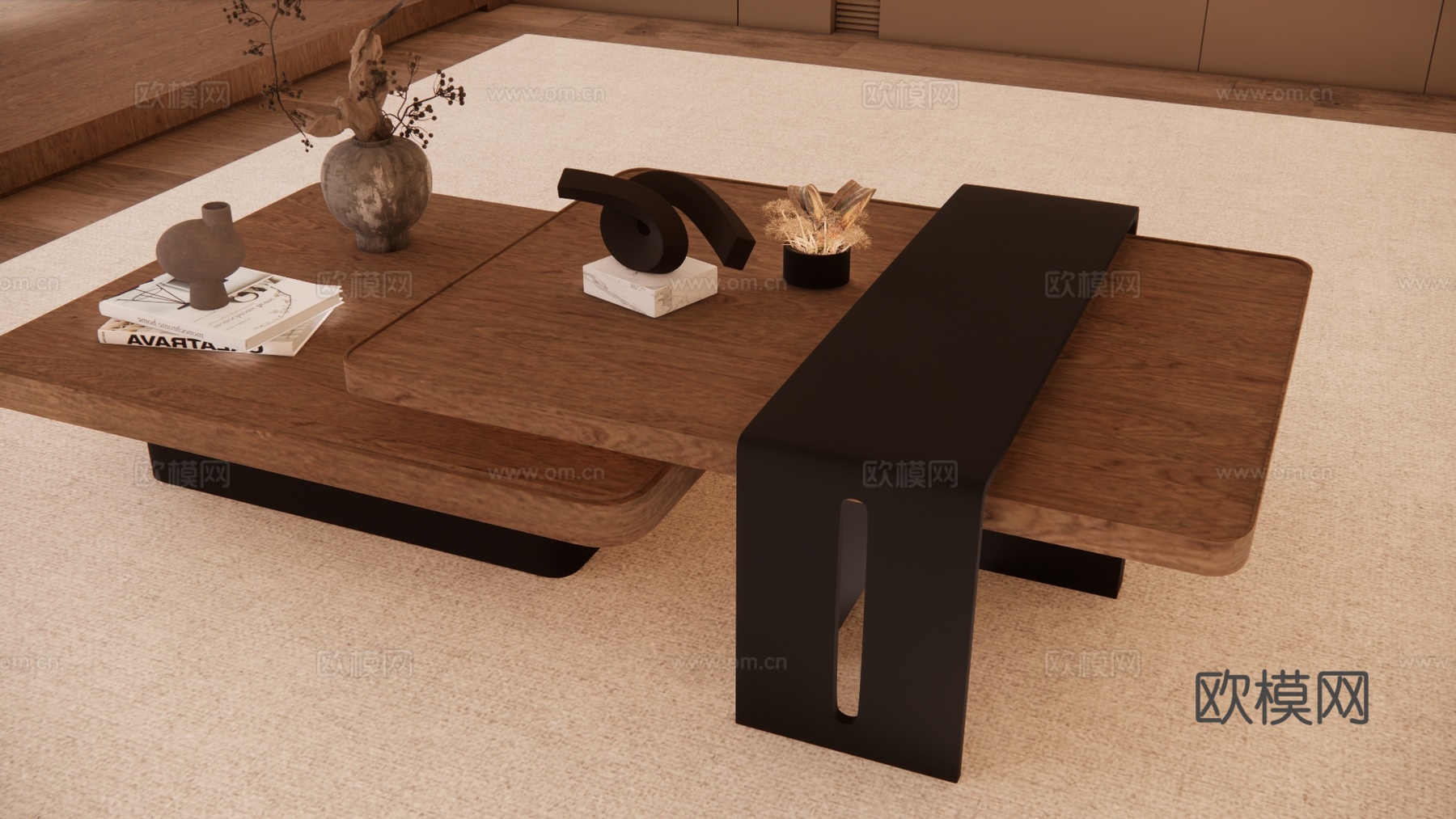 茶几 茶具 器具 小品 茶台 茶桌 茶桌椅su模型