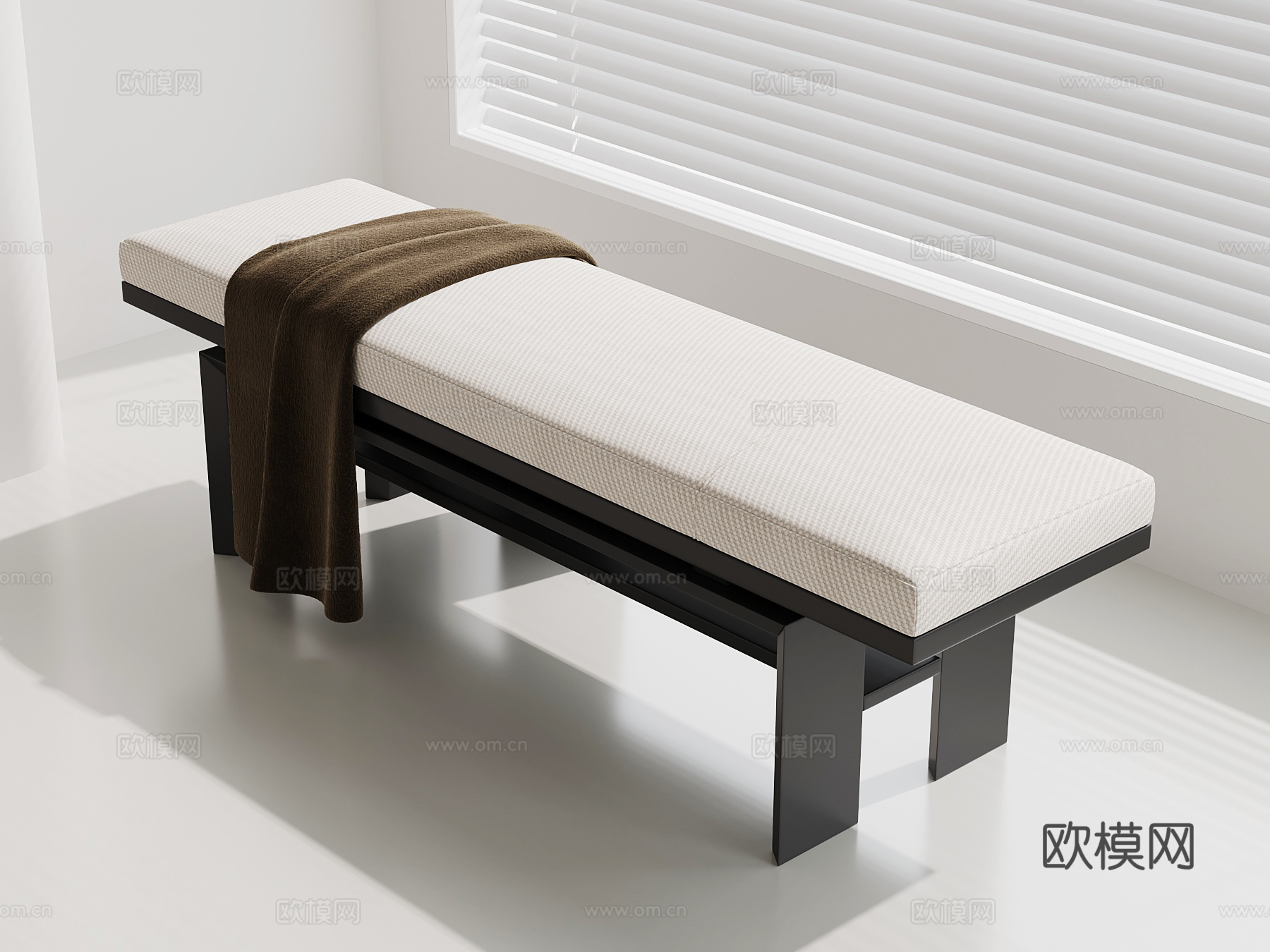 现代长凳 床尾凳 换鞋凳 沙发凳3d模型下载