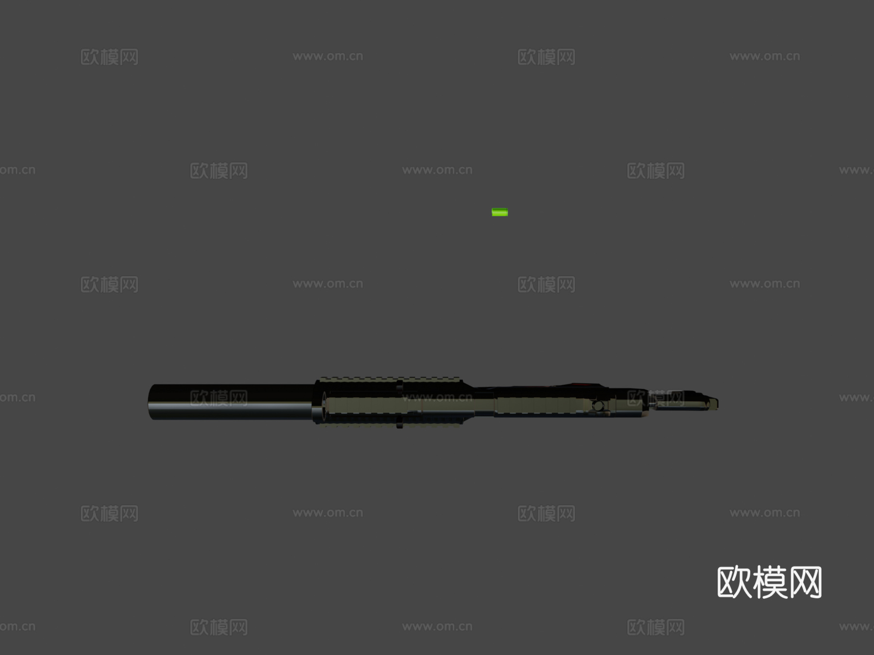 MP5隐秘型1射击动画3d模型下载（渲染图7）