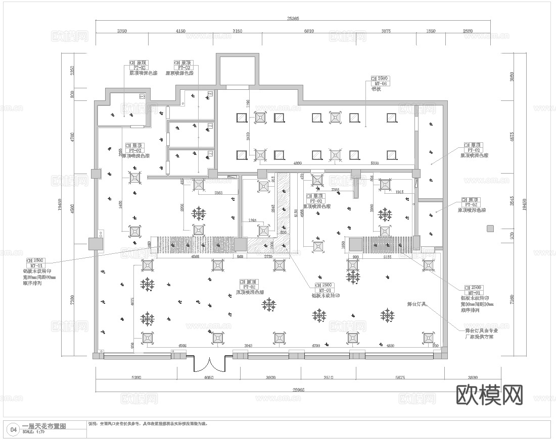 咖啡店 奶茶店 最新全套施工图 效果图合集cad施工图