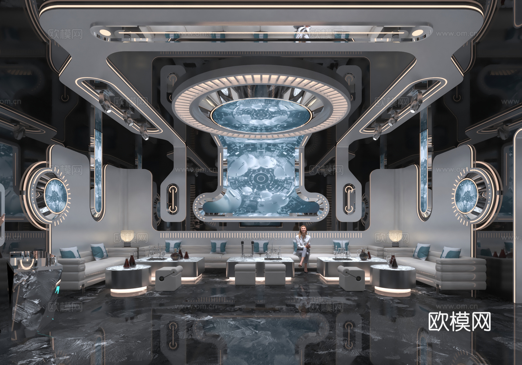 KTV包厢3d模型下载