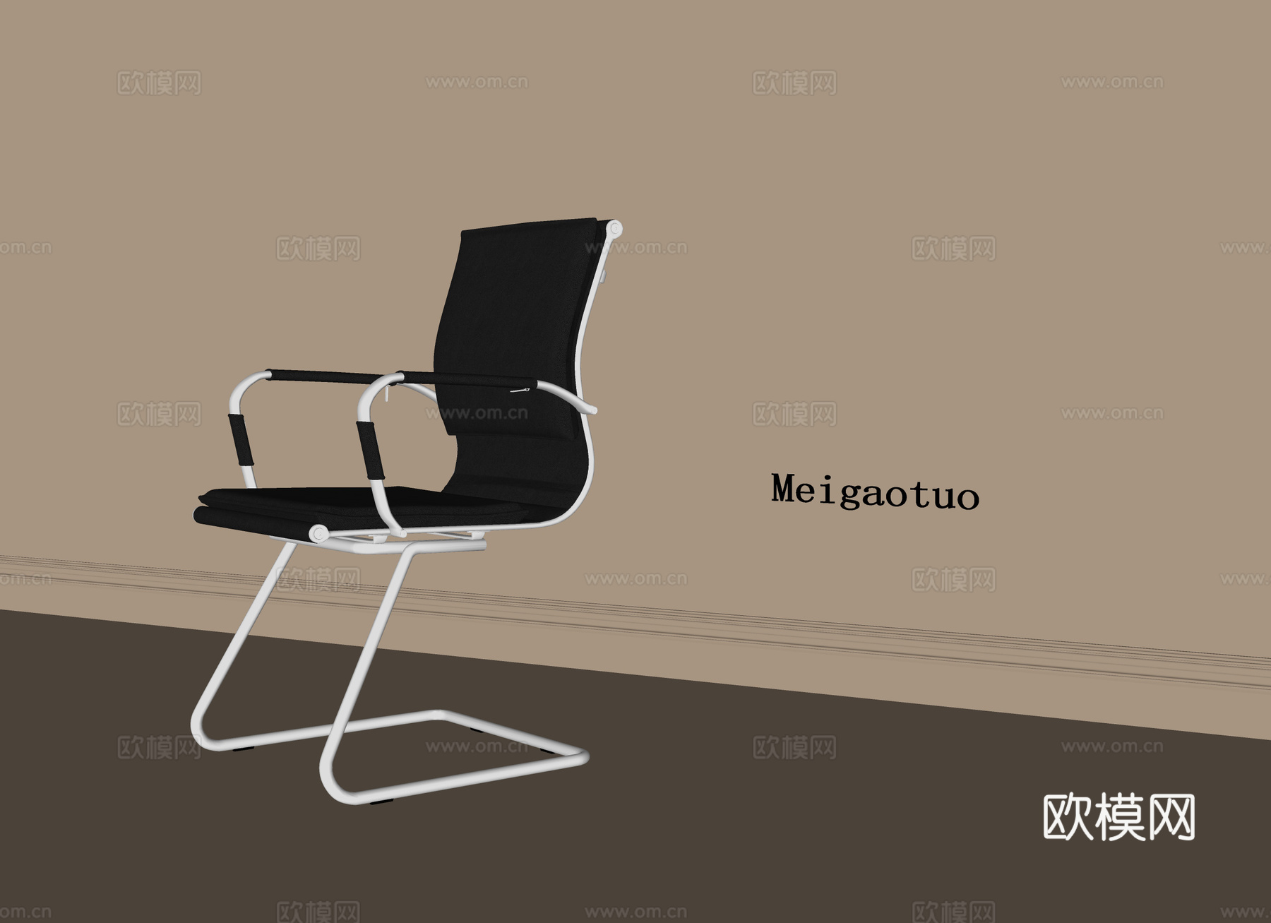 现代办公椅su模型