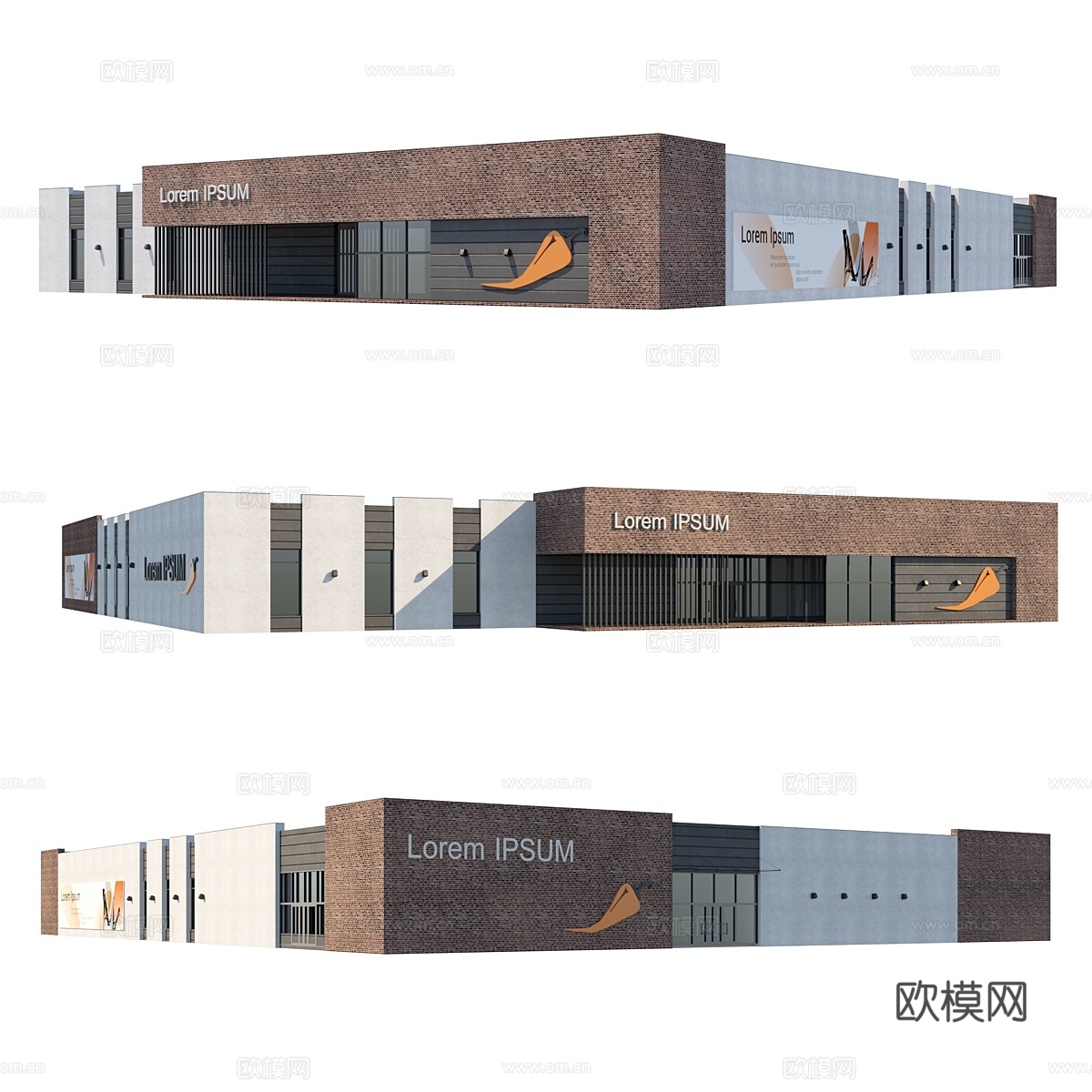 商店3d模型下载