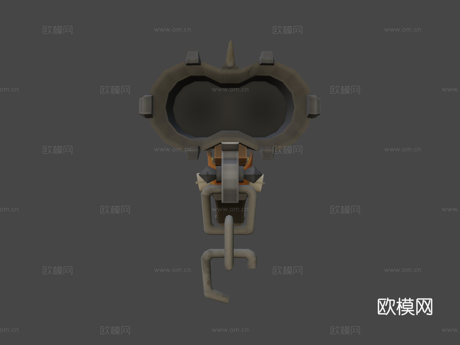 路霸枪移动特制版3d模型下载（渲染图5）