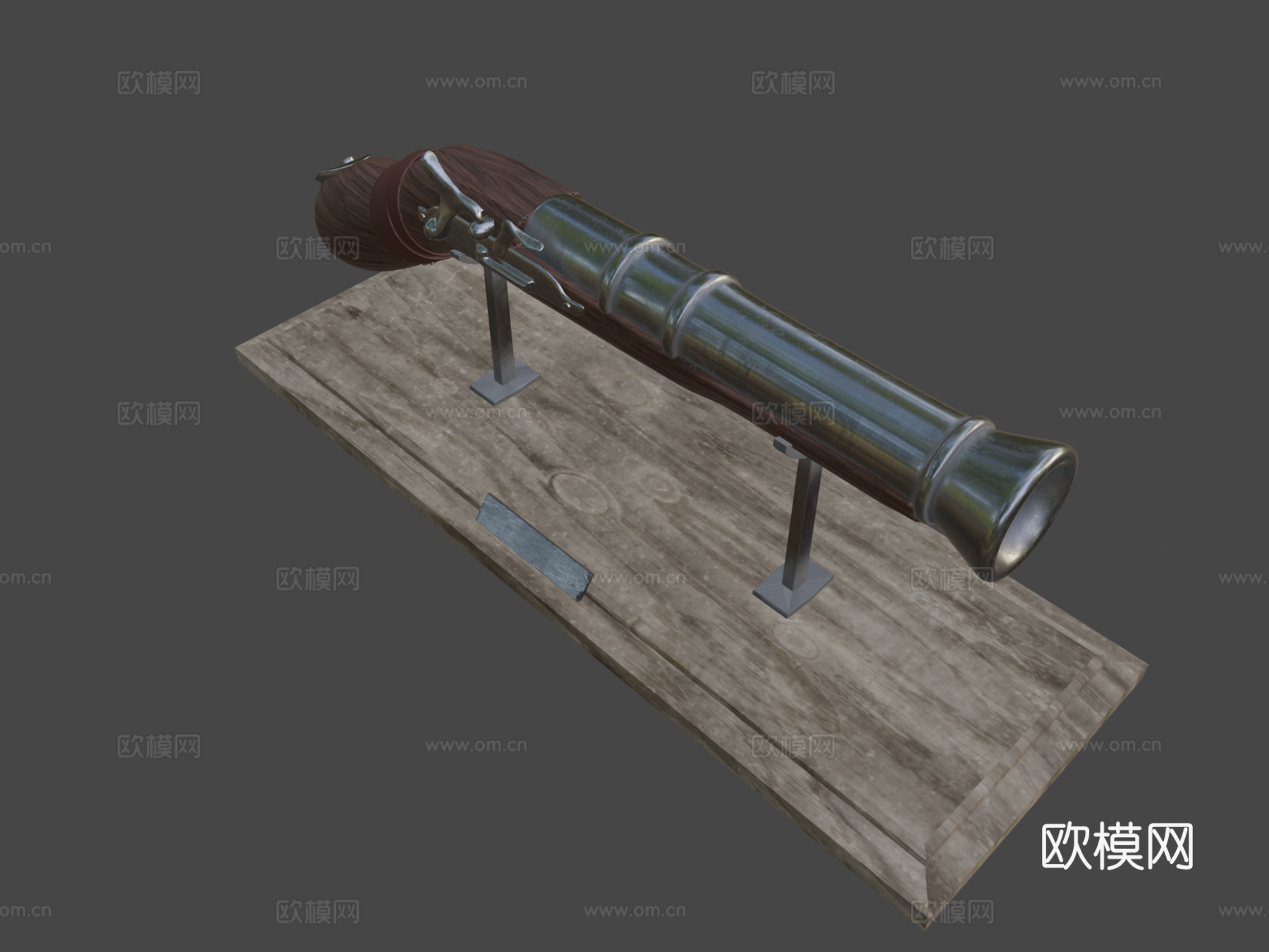 随机枪械3d模型3d模型下载（渲染图7）