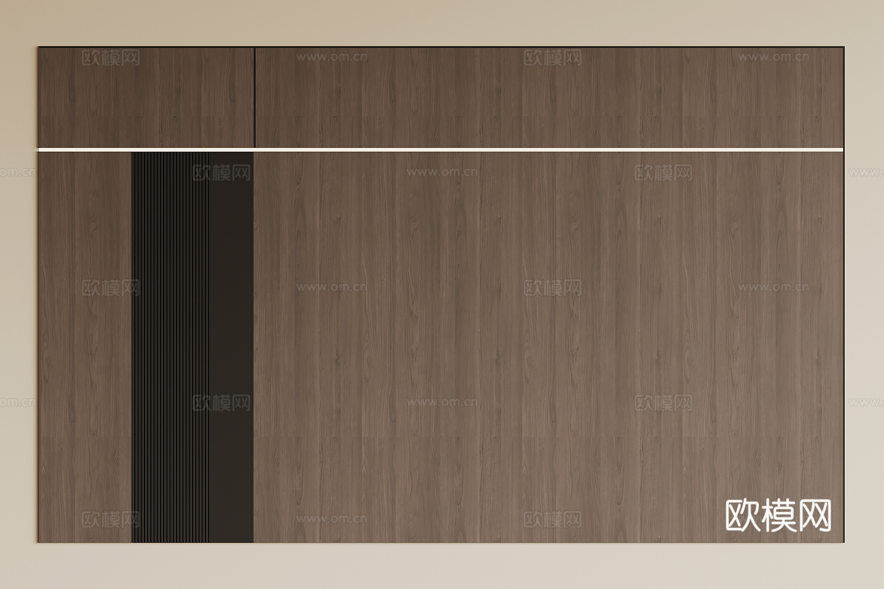 现代意式背景墙 电视背景墙 沙发背景墙su模型