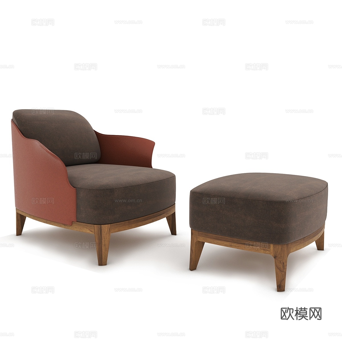 Frag Cocoon L扶手椅套装3d模型下载