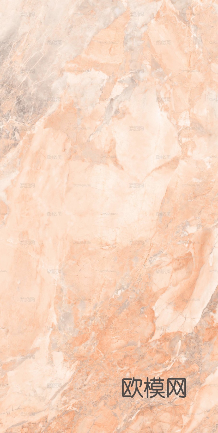 现代芙洛拉粉大理石奢石岩板