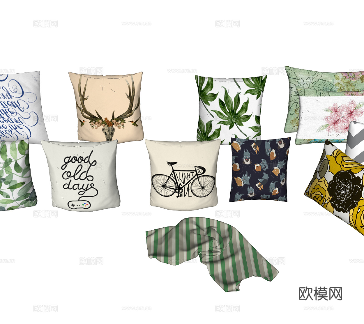 室内小品 工装 摆件 陈设 挂件 家装 挂画 小品 摆设 景su模型