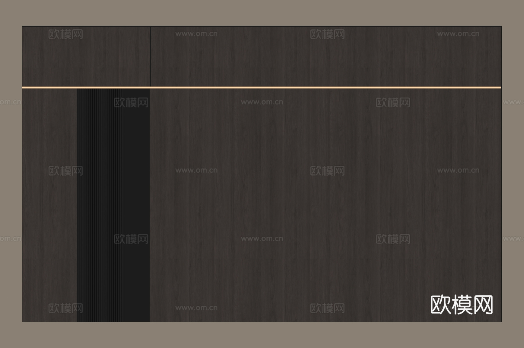 现代意式背景墙 电视背景墙 沙发背景墙su模型