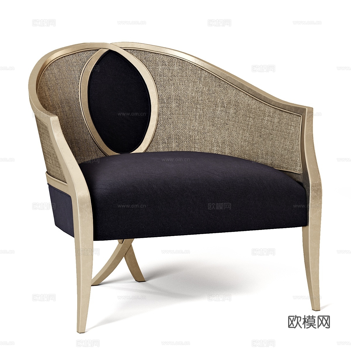 克里斯托弗·盖伊 坎布雷扶手椅3d模型下载