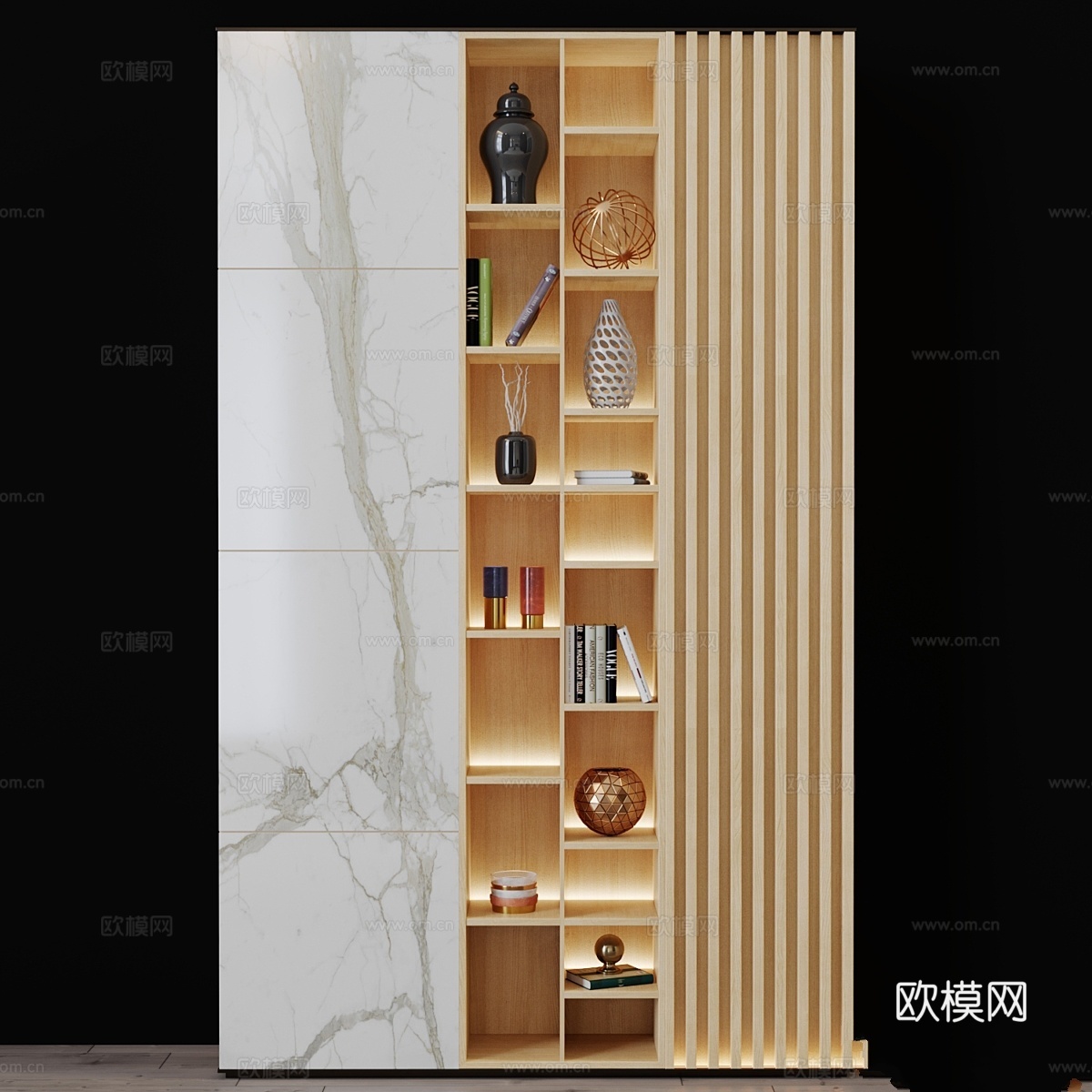 装饰性层架33d模型下载