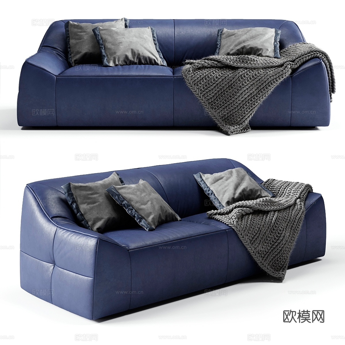 MODLOFT Cliff沙发3d模型下载