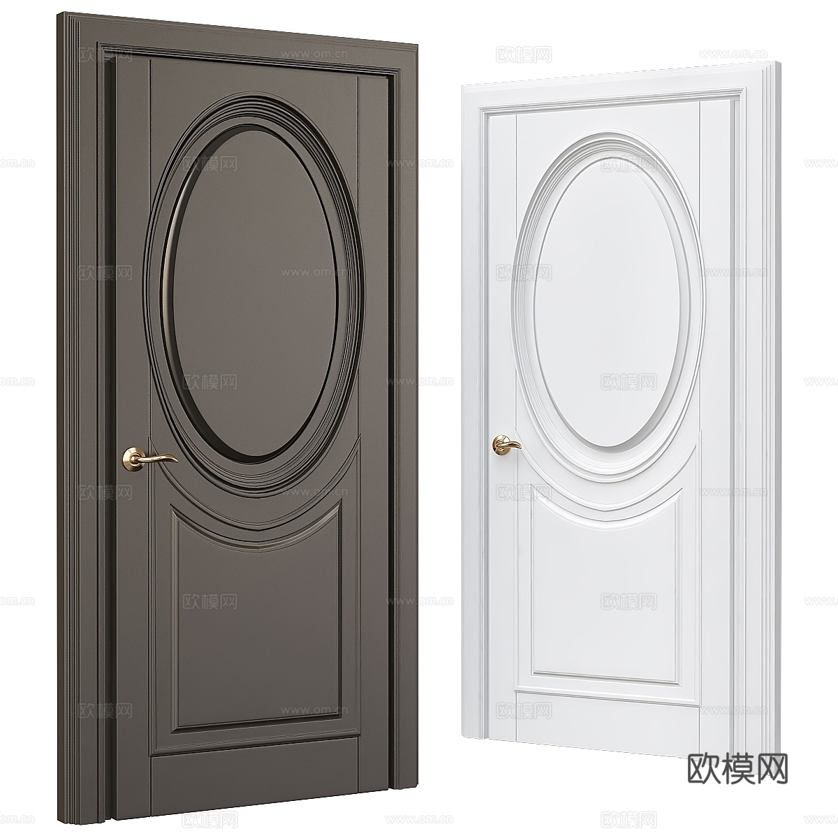 内门 № 0093d模型下载