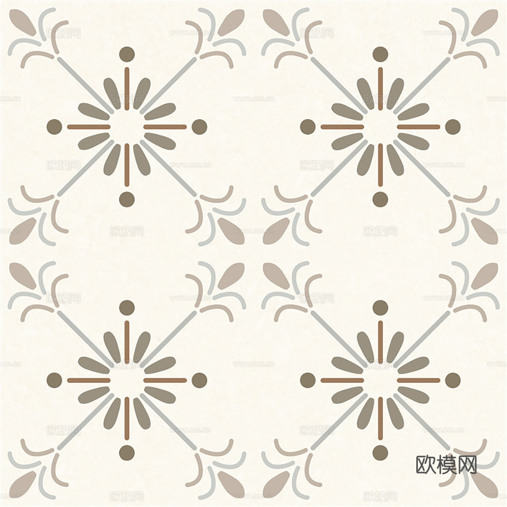 现代小花砖艺术砖