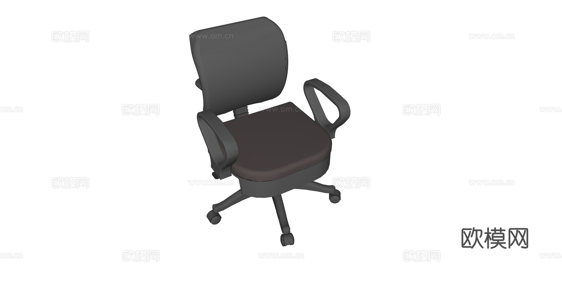 办公椅 办公家具su模型下载
