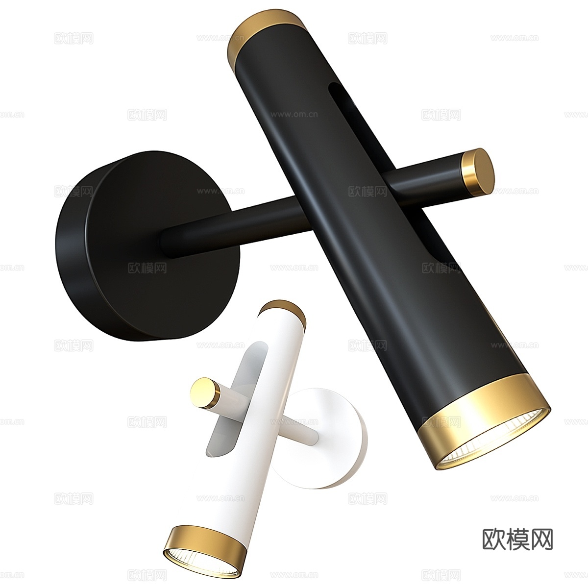 聚光灯Favorite Duplex 2324-2W3d模型下载