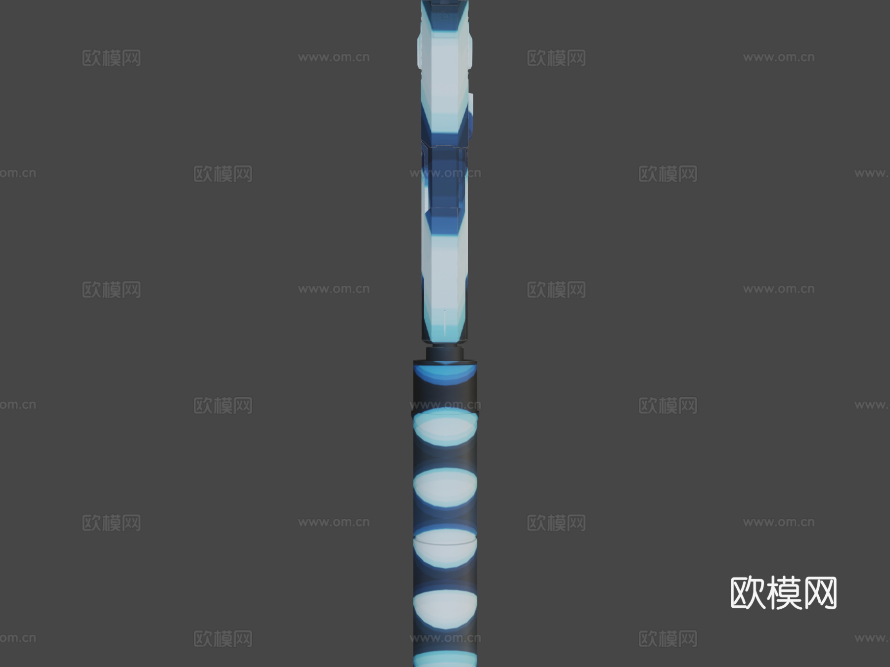 USP质子枪3d模型下载（渲染图8）