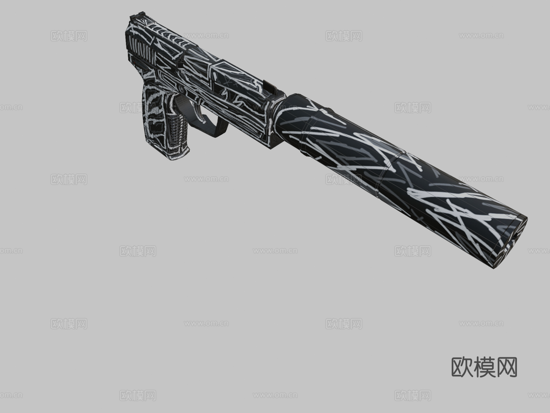 USPS疯狂3d模型下载（渲染图2）