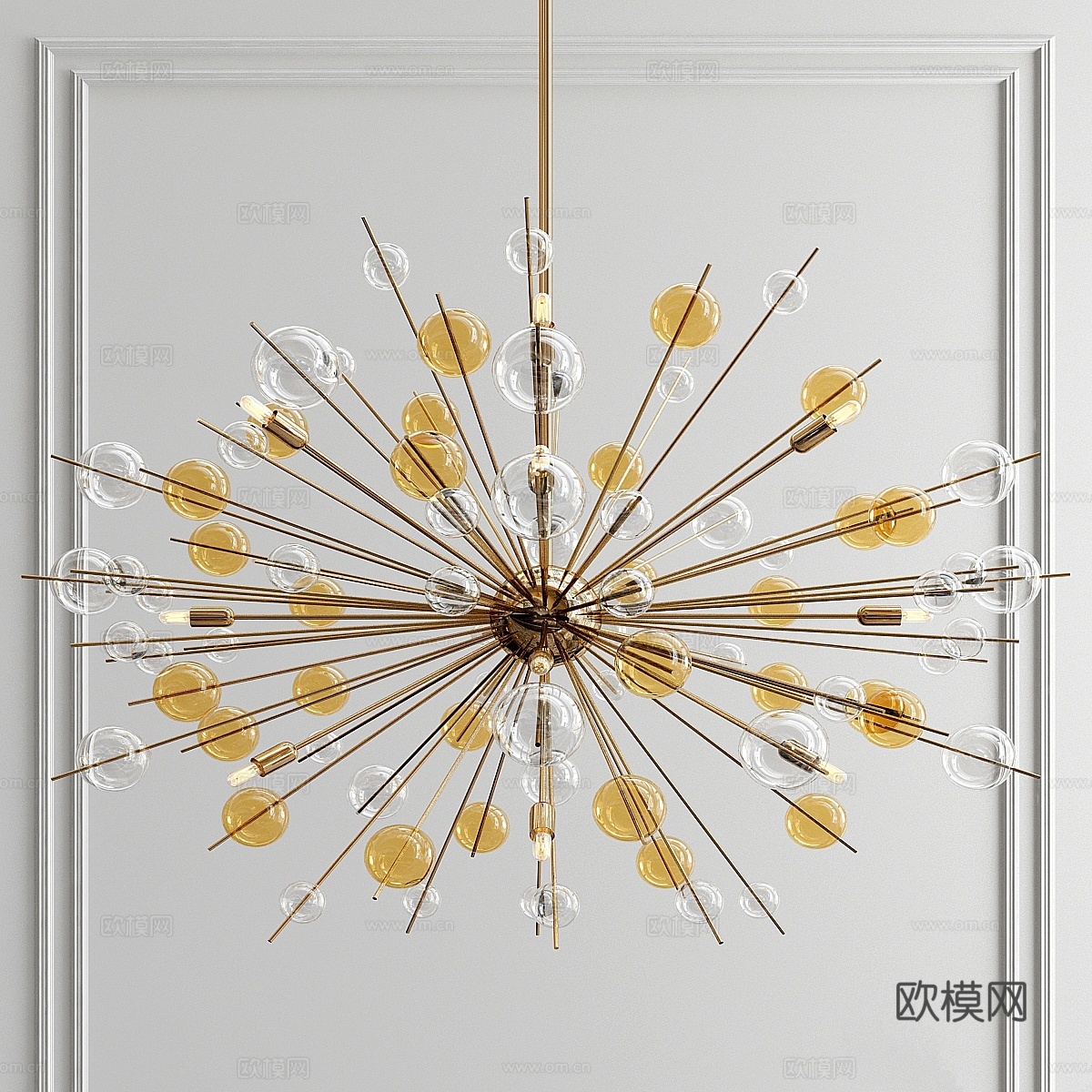 Kolarz 爆炸泡泡灯3d模型下载