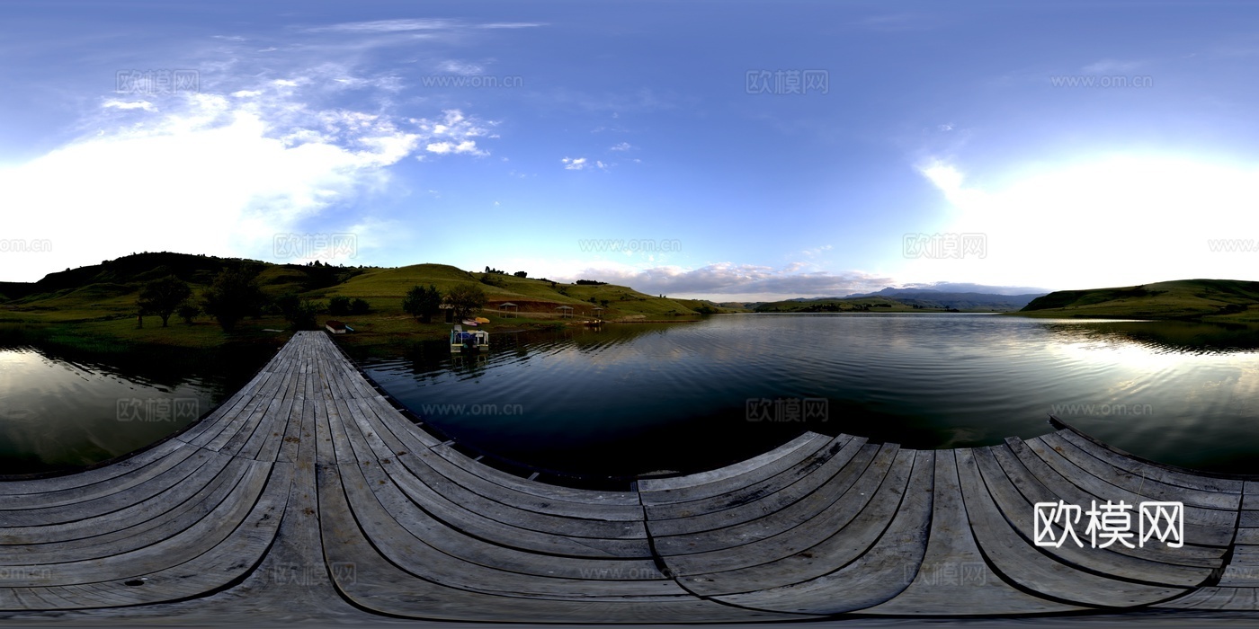 户外天空河流大山自然风景