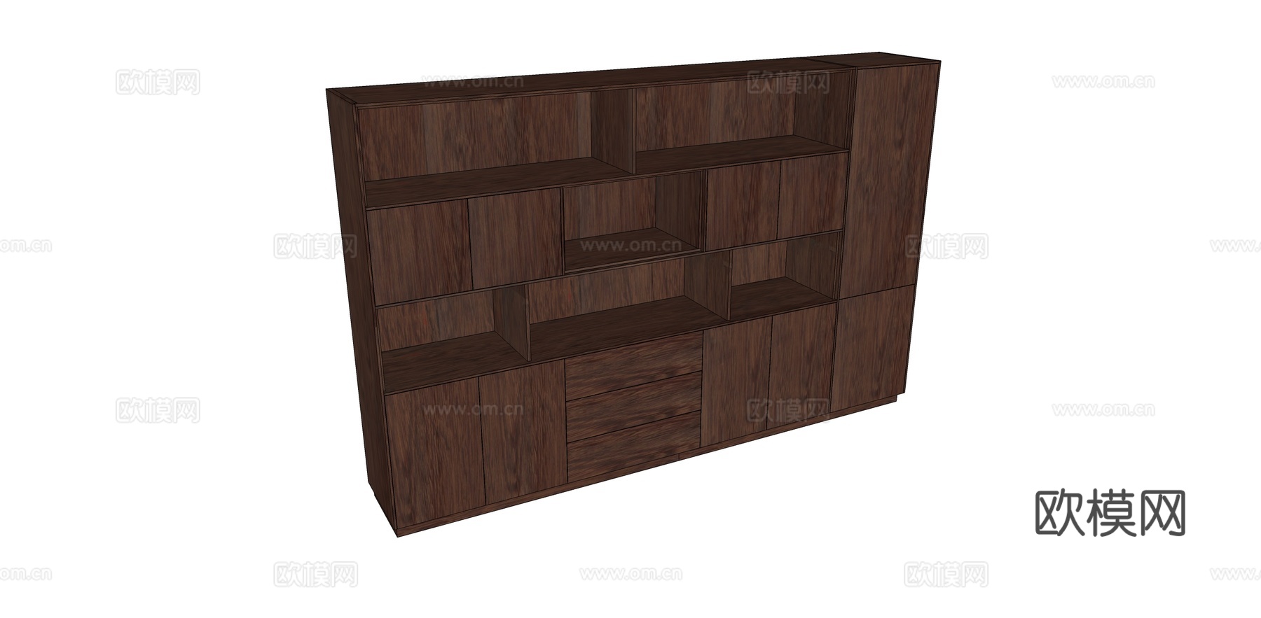 文件柜 办公家具su模型