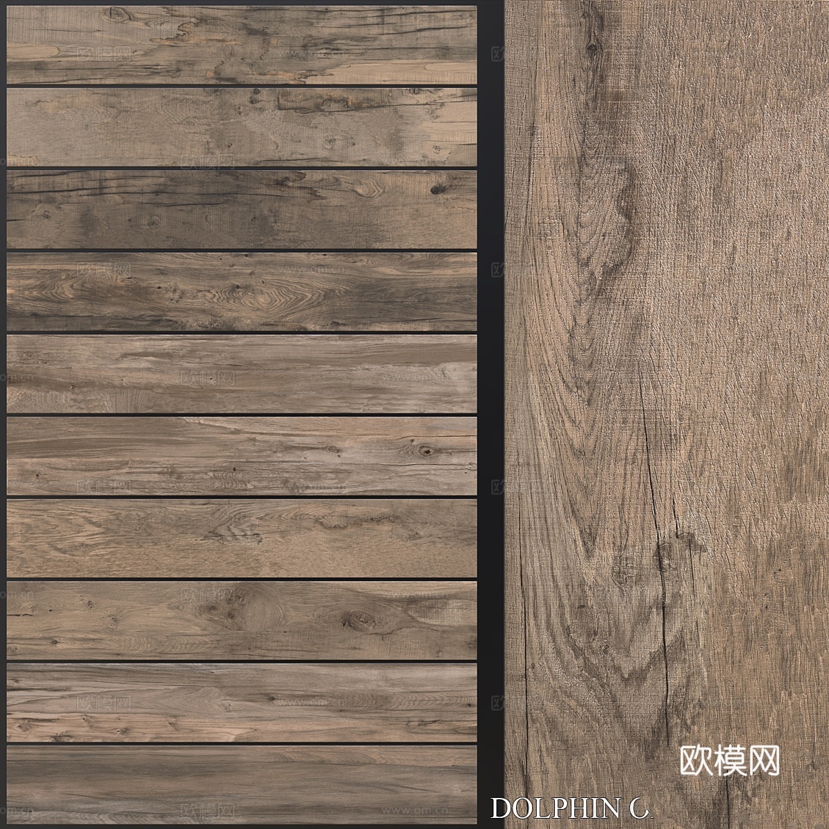 ABK 海豚橡木 200x12003d模型下载