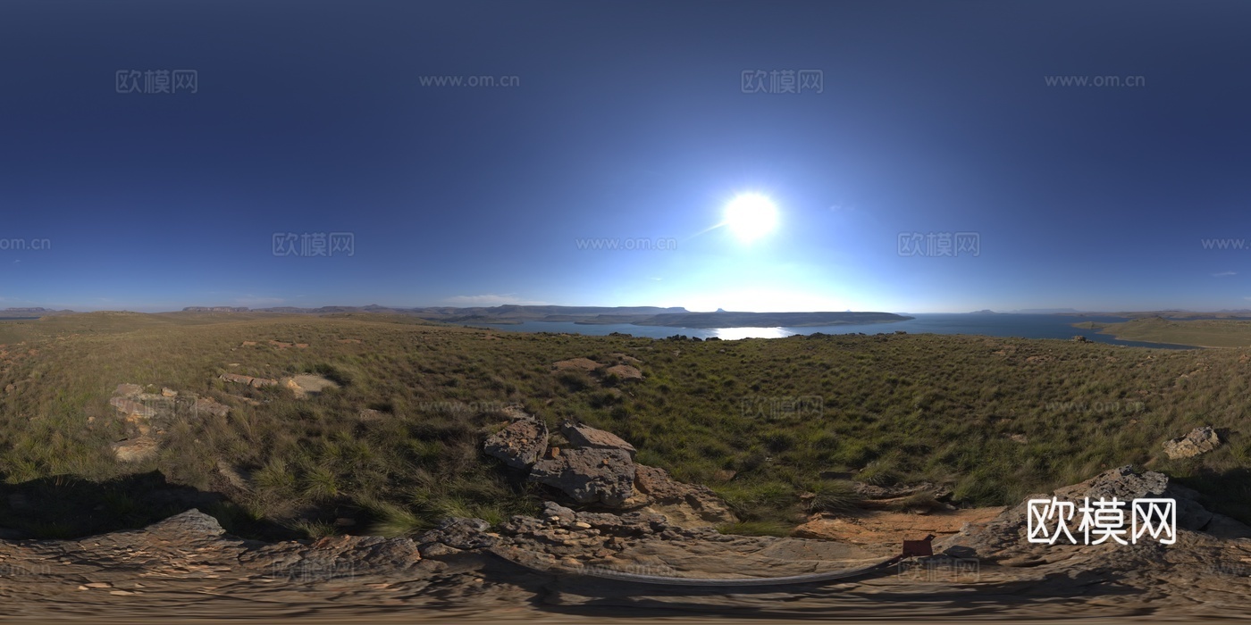 户外天空河流大山自然风景