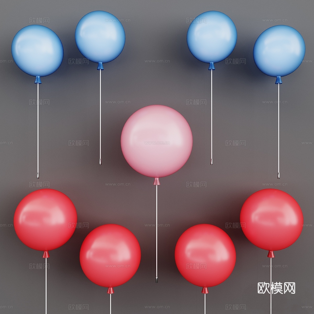 Brokis Memory壁灯3d模型下载