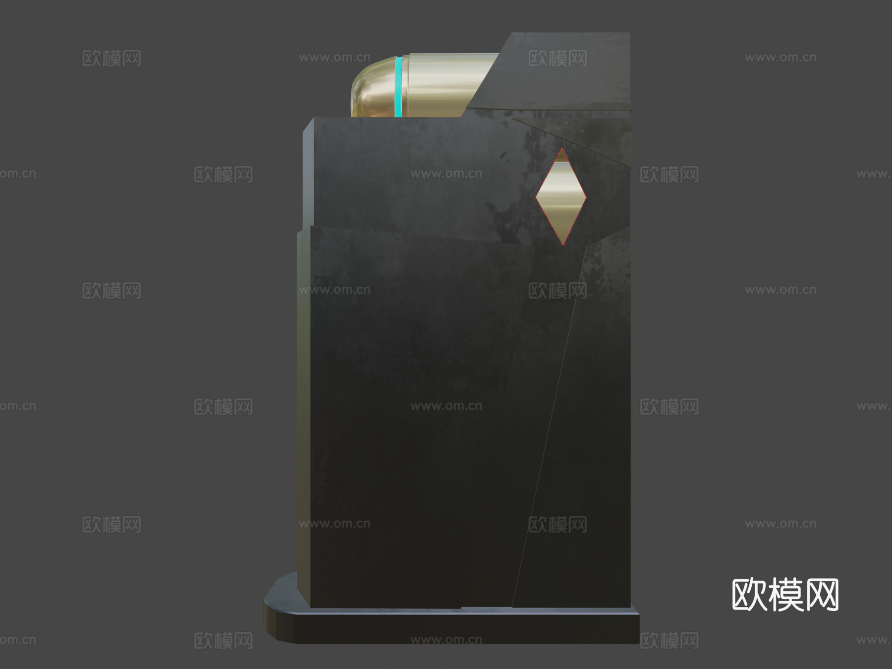 未来弹匣3d模型下载（渲染图7）